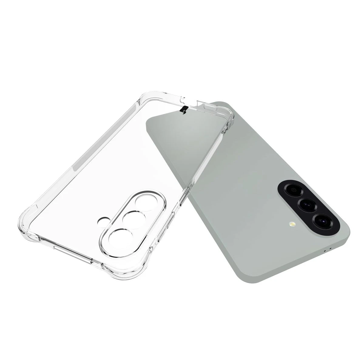 Dedykowane wycięcia i podwyższone krawędzie aparatu w etui Bizon Case Salpa do Samsung Galaxy A57 5G