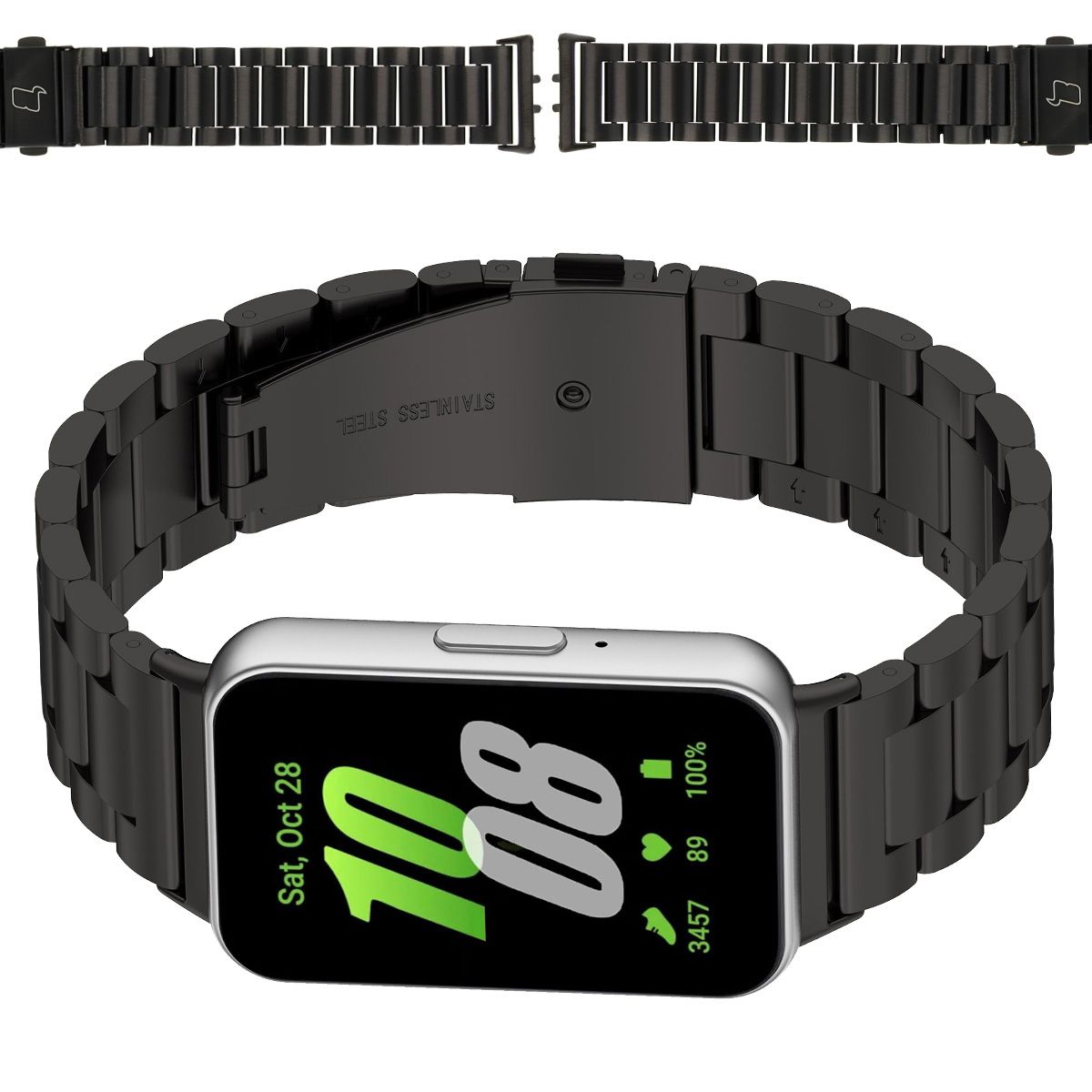 Pasek do zegarka Bizon Strap Watch Aura do Samsung Galaxy Fit 3