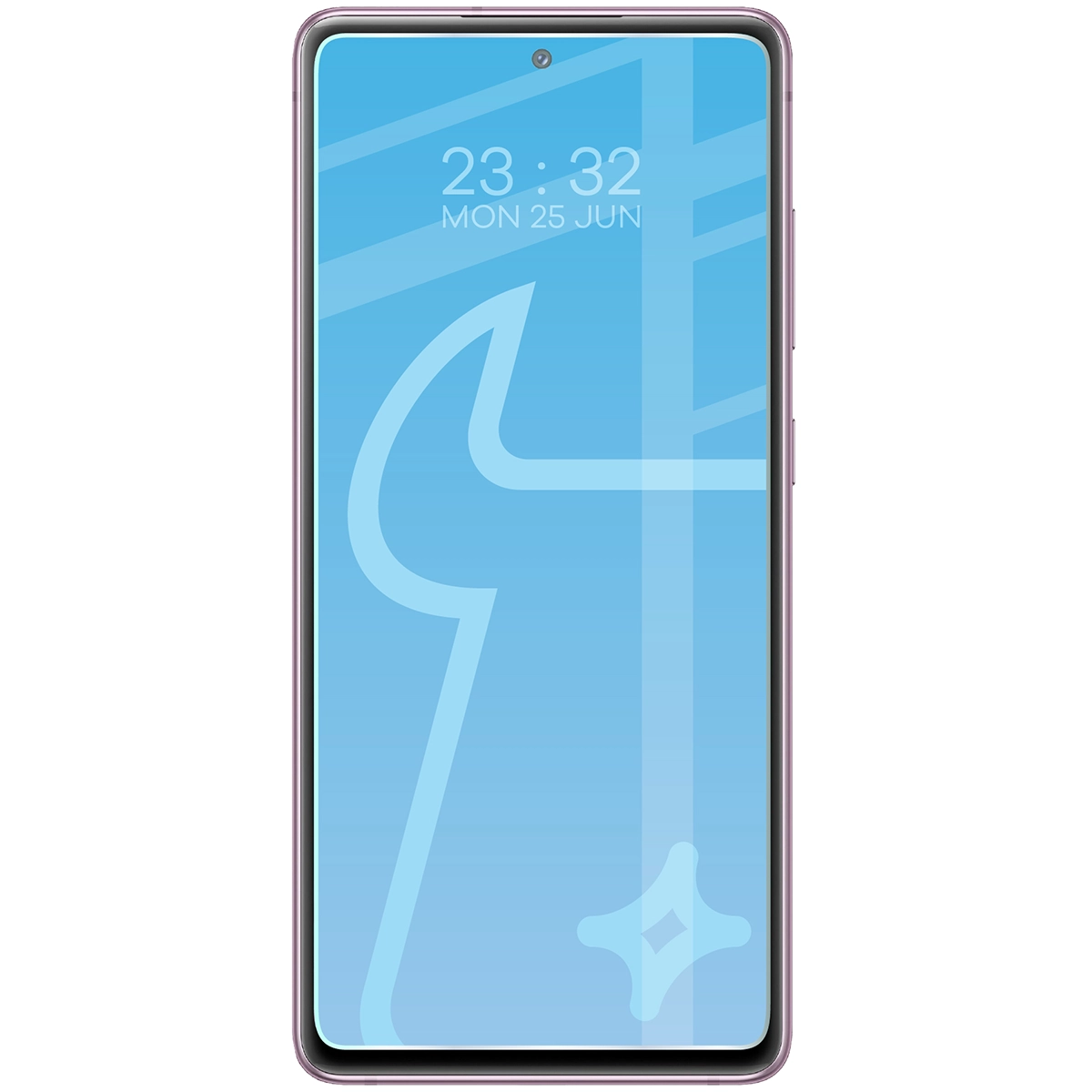 Telefon z nałożonym szkłem Bizon Glass Clear Duo do Samsung Galaxy S20 FE
