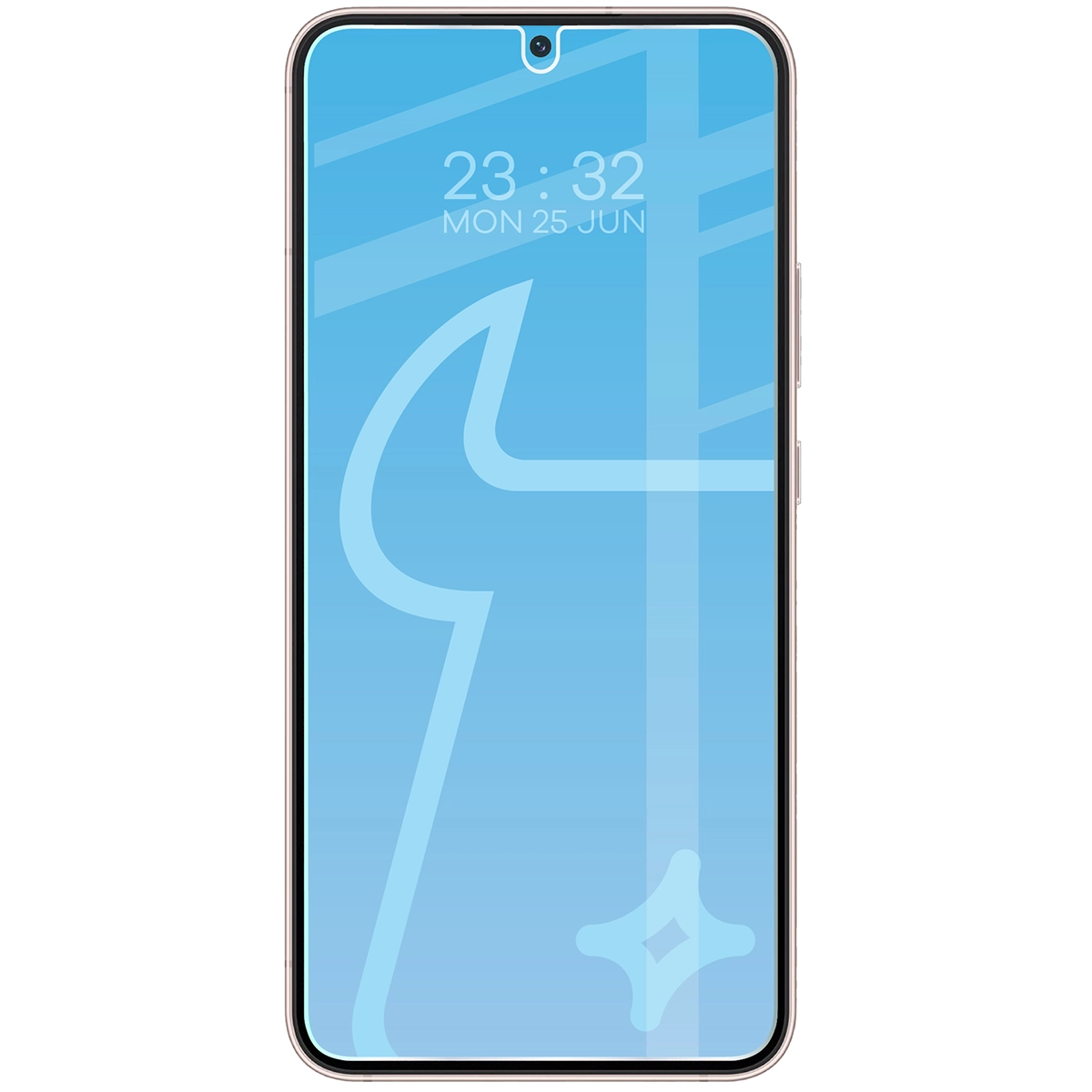 Telefon z nałożonym szkłem Bizon Glass Clear Duo do Samsung Galaxy S22 Plus