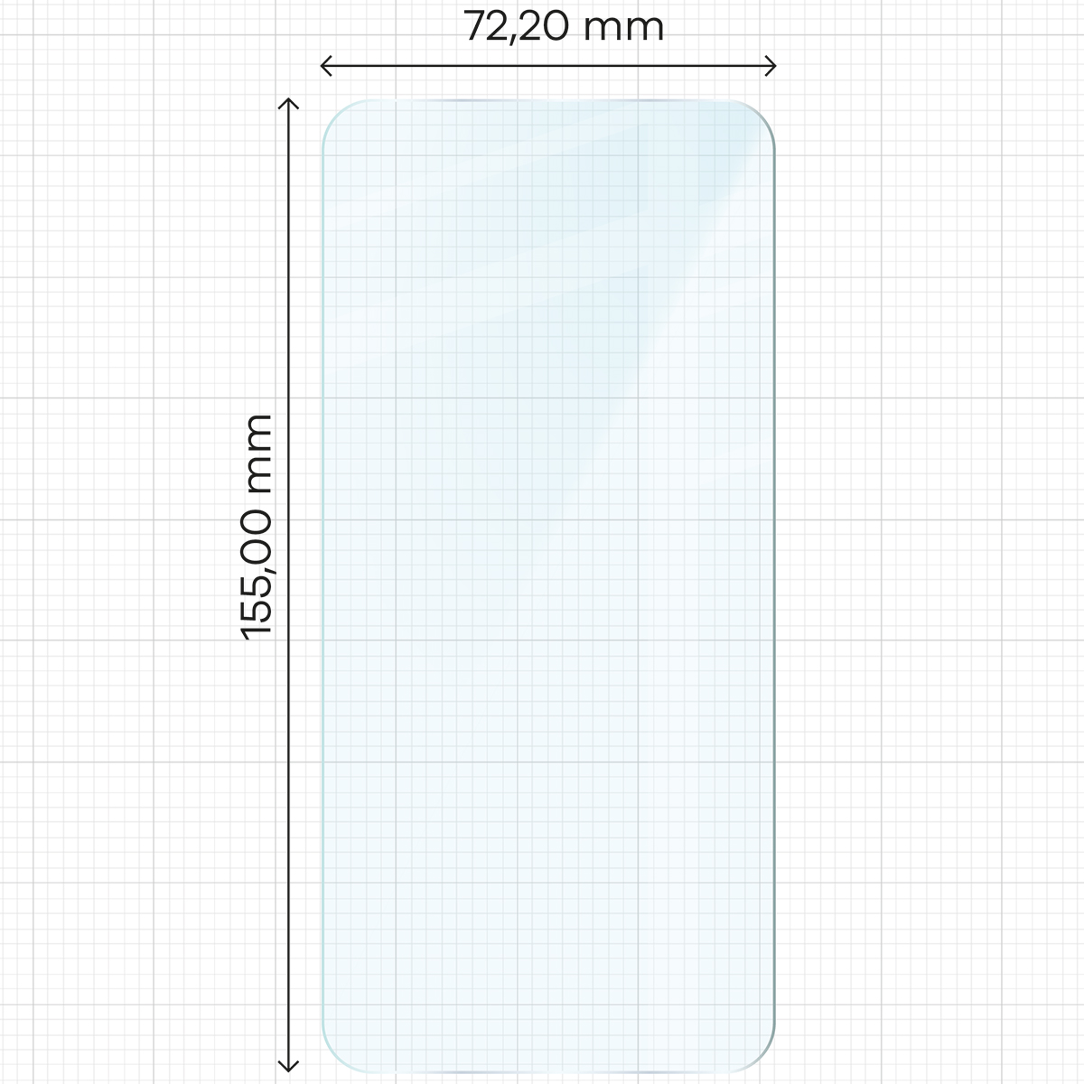 Wymiary szkła Bizon Glass Clear 2