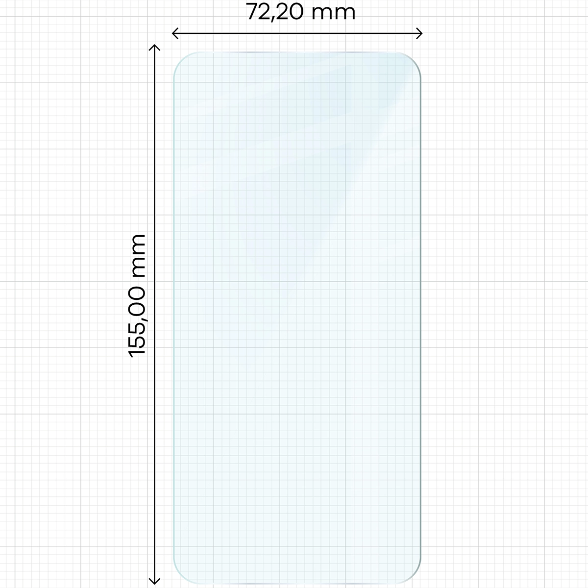 Wymiary szkła Bizon Glass Clear 2