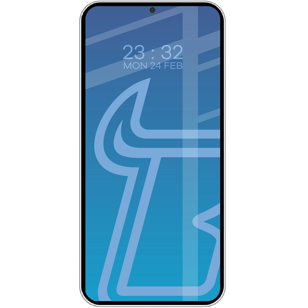 Szkło Bizon Glass Edge Duo do Samsung Galaxy S25 Plus / Samsung Galaxy S24 Plus na telefonie