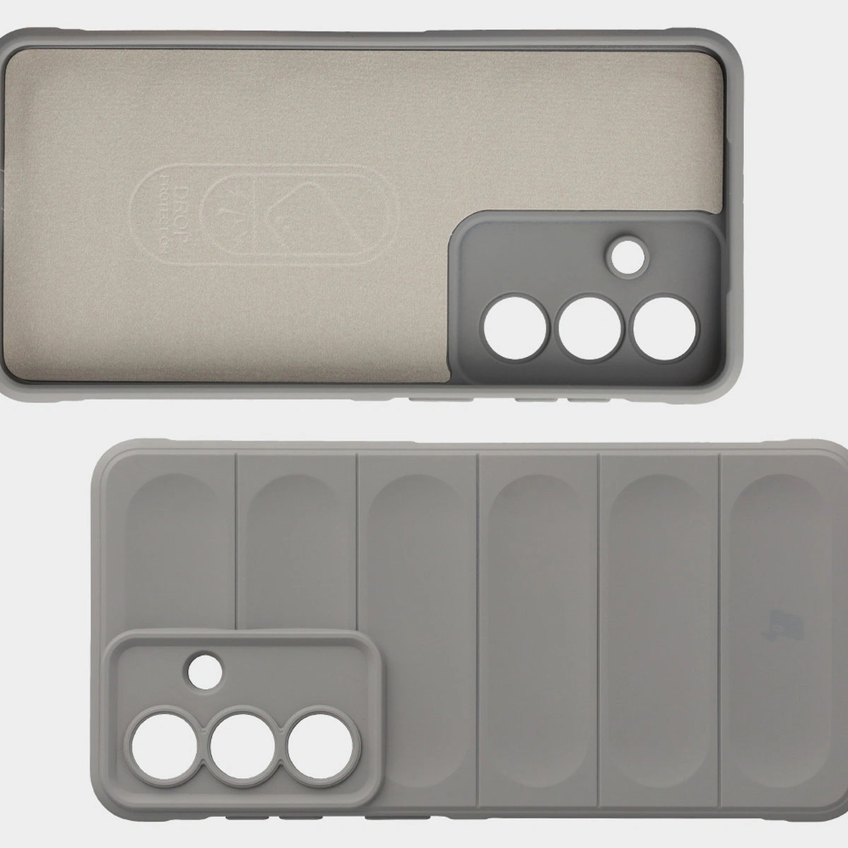 Wyściółka z mikrofibry, wyżłobienia na pleckach i wzmocnione narożniki w etui Bizon Case Tur do Samsung Galaxy S26 Plus