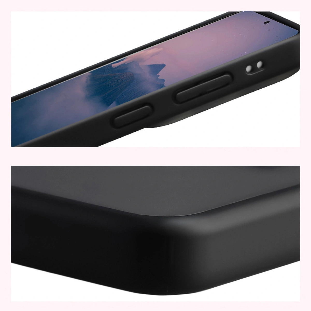 Wzmocnione narożniki i podwyższone ranty ekranu w etui Bizon Case Angelo do Samsung Galaxy S26 Ultra