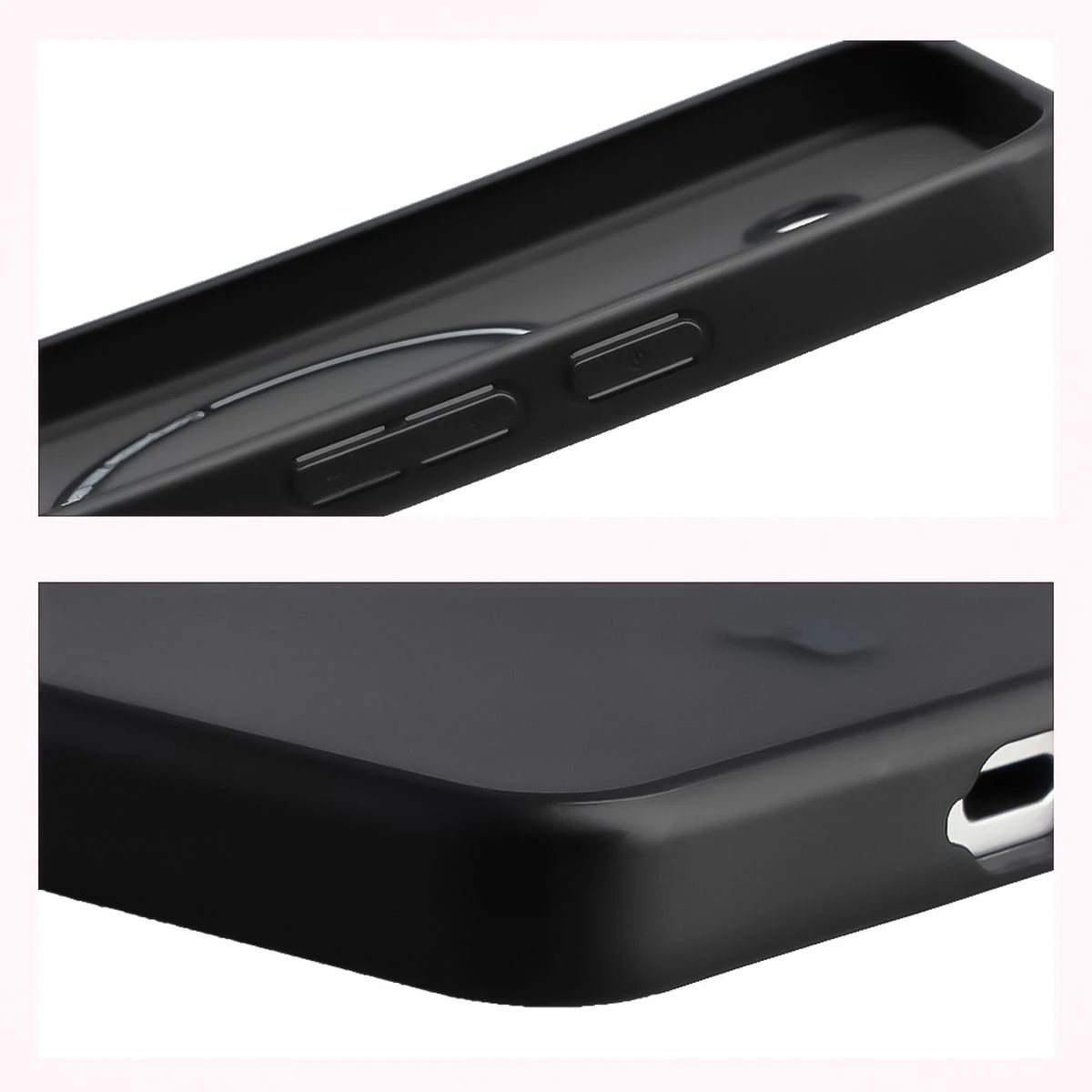 Wzmocnione narożniki i podwyższone ranty ekranu w etui Bizon Case MatteO do Samsung Galaxy S26 Ultra