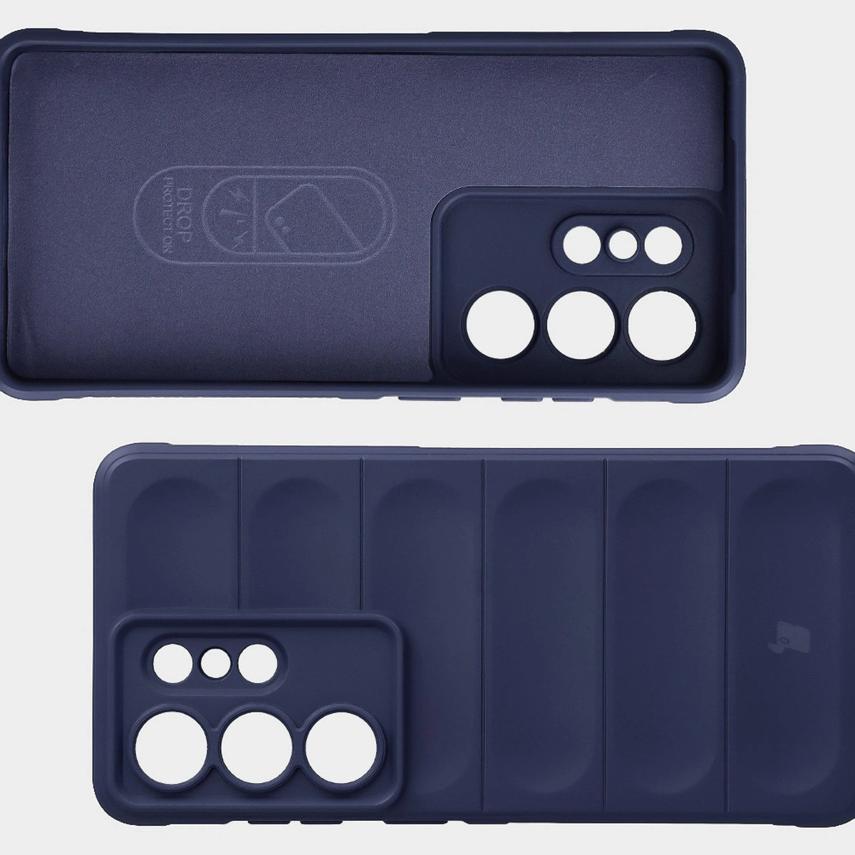 Wyściółka z mikrofibry, wyżłobienia na pleckach i wzmocnione narożniki w etui Bizon Case Tur do Samsung Galaxy S26 Ultra