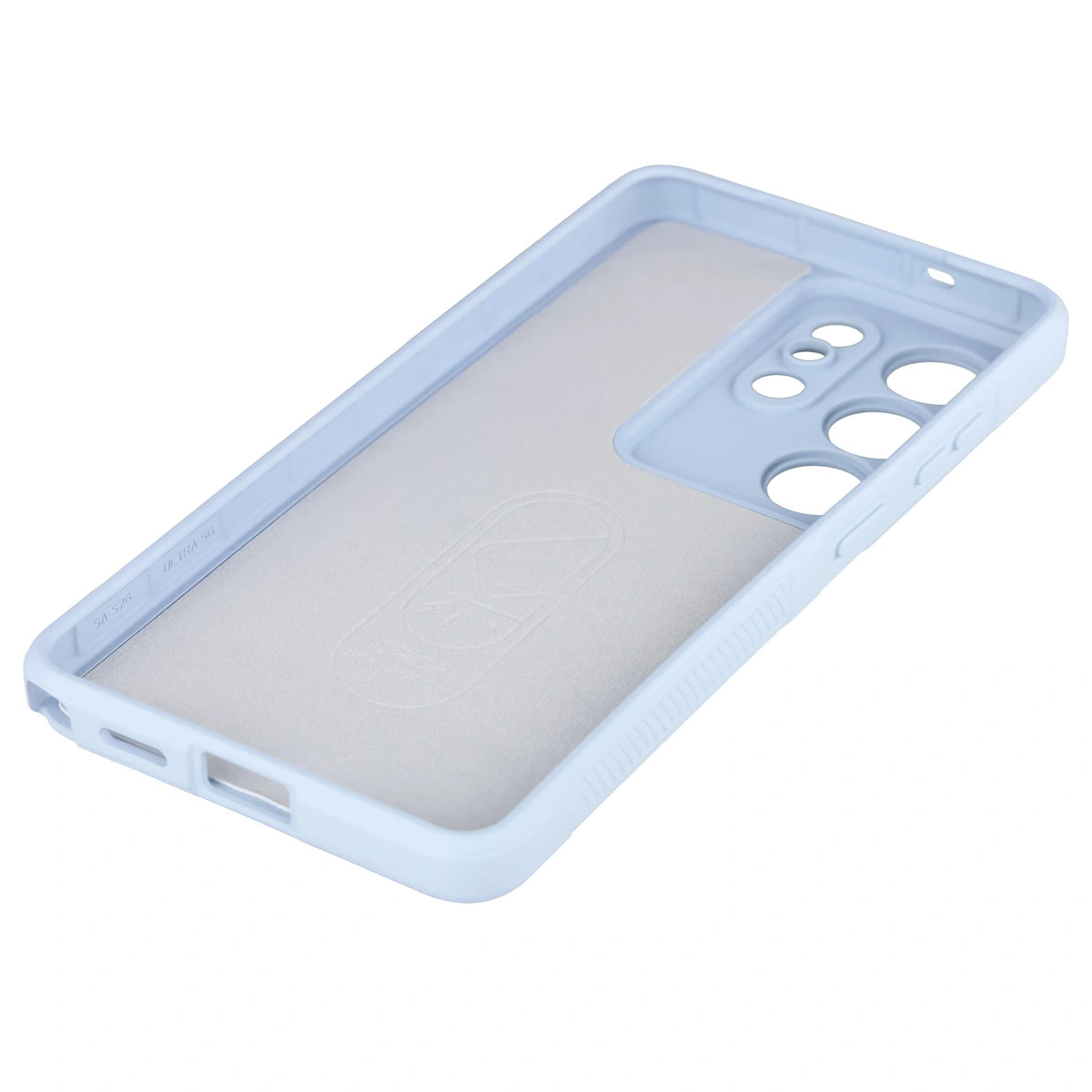 Precyzyjne wycięcia i kompatybilność z ładowaniem indukcyjnym w etui Bizon Case Tur do Samsung Galaxy S26 Ultra