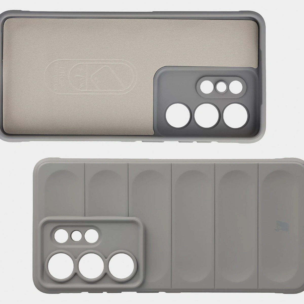 Wyściółka z mikrofibry, wyżłobienia na pleckach i wzmocnione narożniki w etui Bizon Case Tur do Samsung Galaxy S26 Ultra