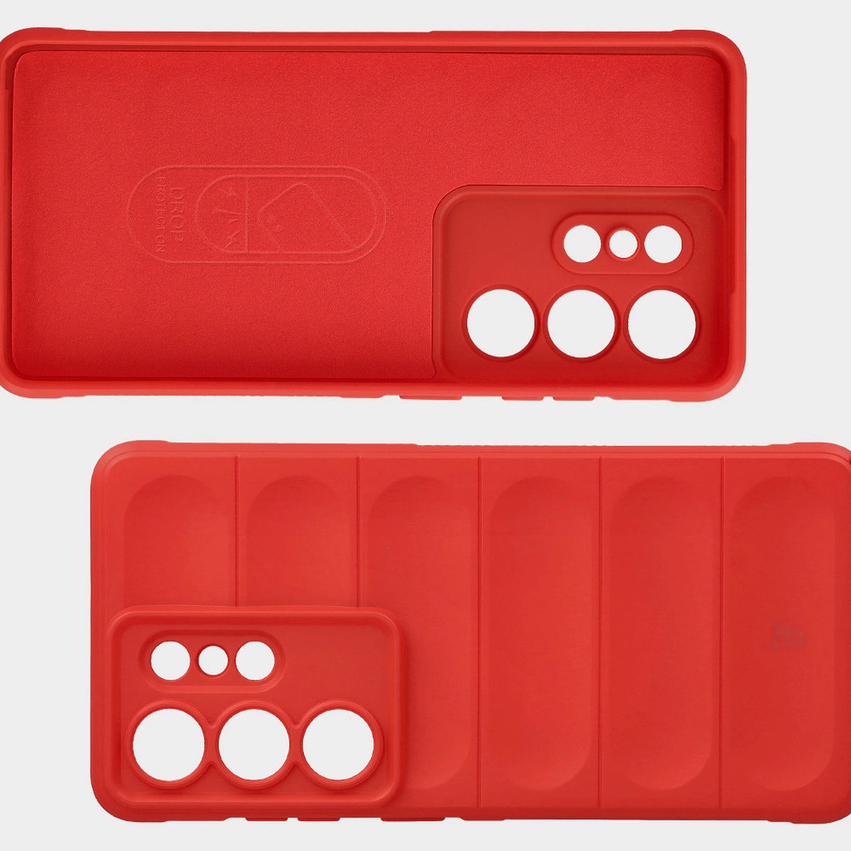 Wyściółka z mikrofibry, wyżłobienia na pleckach i wzmocnione narożniki w etui Bizon Case Tur do Samsung Galaxy S26 Ultra