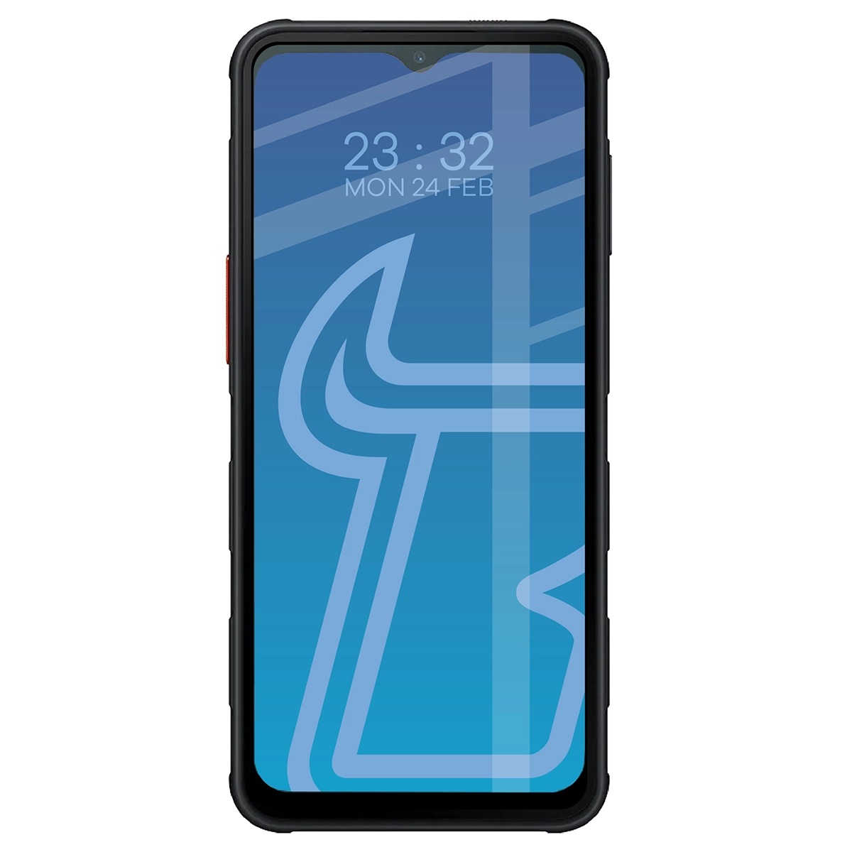 Szkło Bizon Glass Edge Duo do Samsung Galaxy XCover 7 Pro / Samsung Galaxy XCover 6 Pro na telefonie