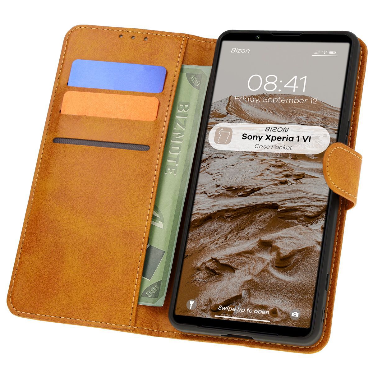 Etui z klapką Bizon Case Pocket do Sony Xperia 1 VI