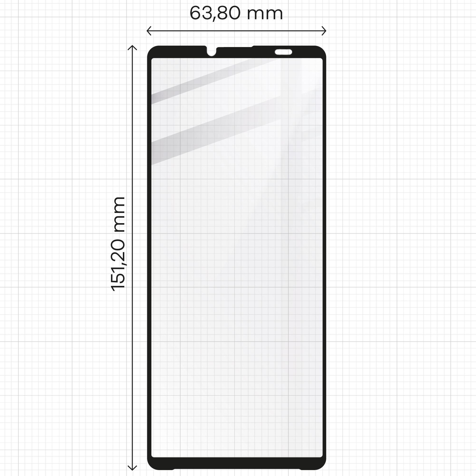 Wymiary szkła Bizon Glass Edge 2