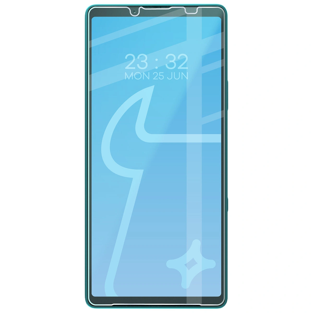 Krystalicznie przejrzysta szybka Bizon Glass Clear 2 do Sony Xperia 10 VIIe