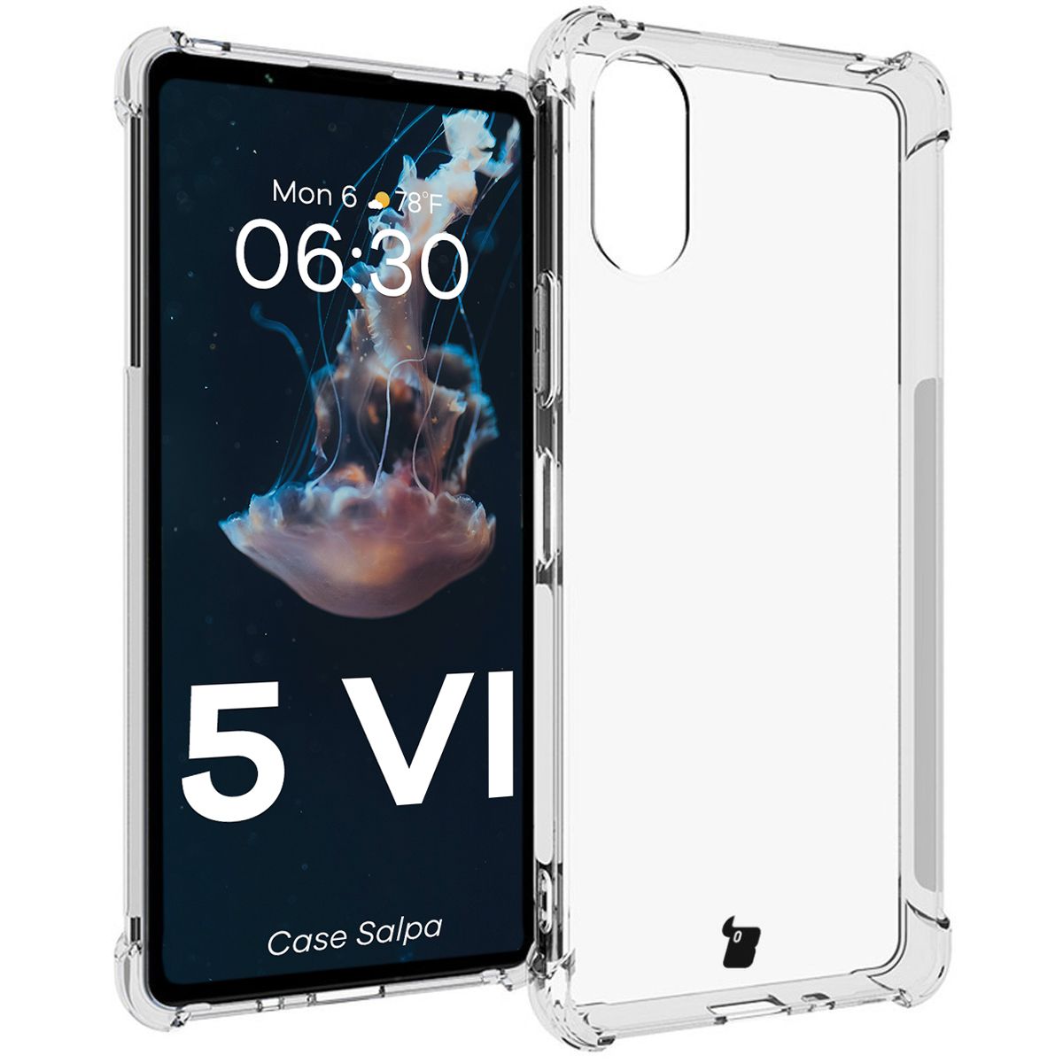 Przezroczyste etui Bizon Case Salpa do Sony Xperia 5 VI