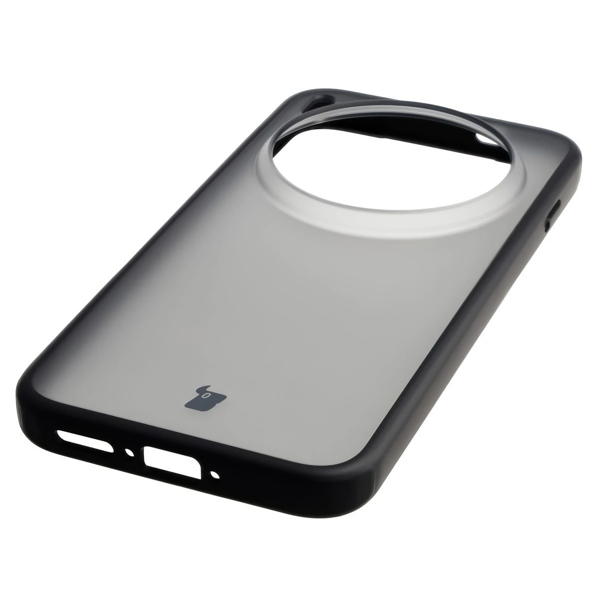 Zintegrowane przyciski, wycięcia i hybrydowy materiał w etui Bizon Case Angelo do Vivo X300 Pro