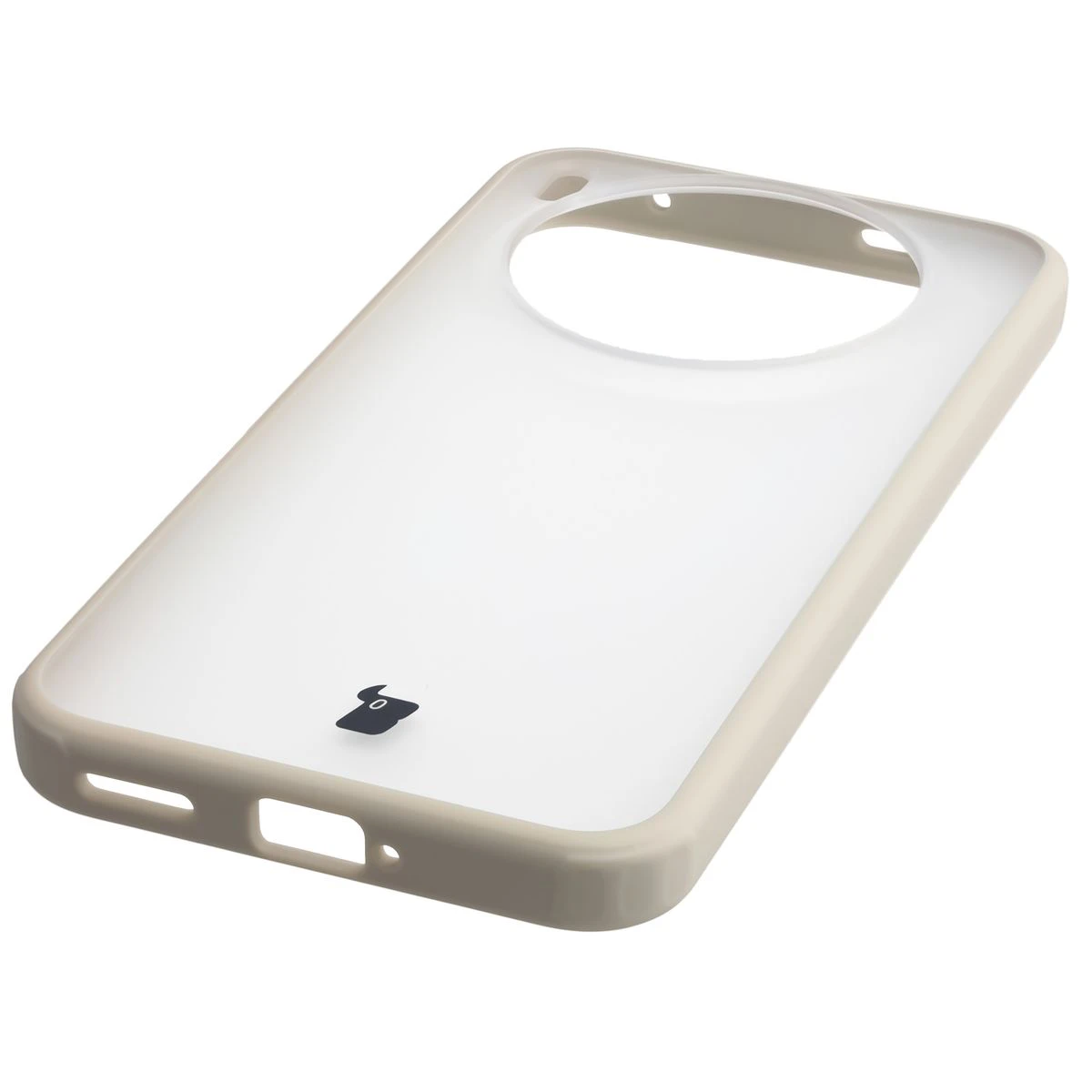 Zintegrowane przyciski, wycięcia i hybrydowy materiał w etui Bizon Case Angelo do Vivo X300