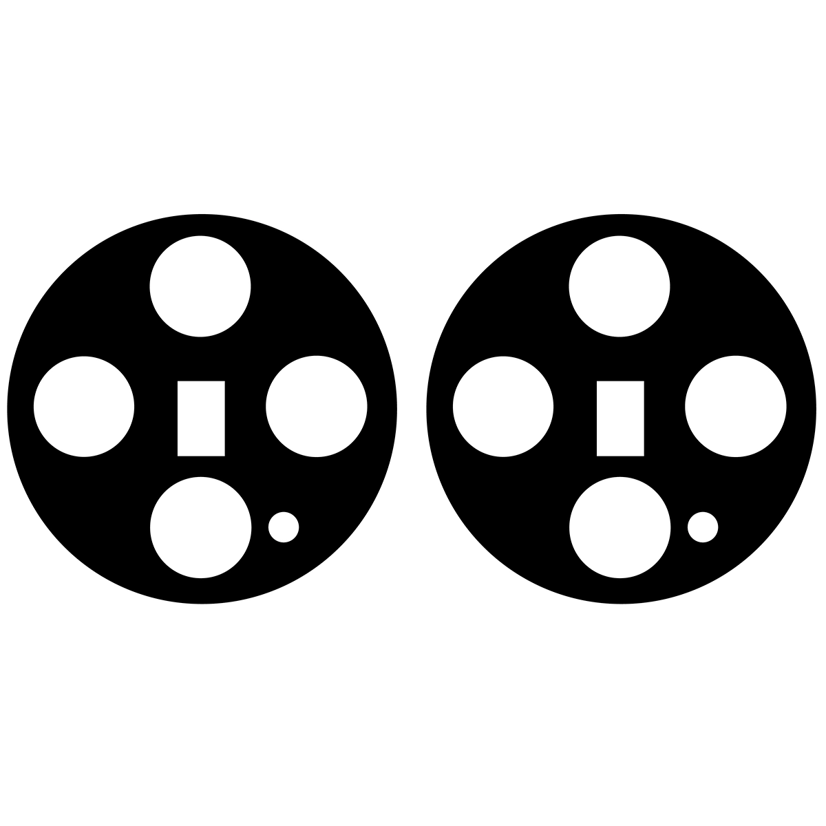 Szkło Bizon Glass Lens do Vivo X300 nakładane na wyspę aparatów