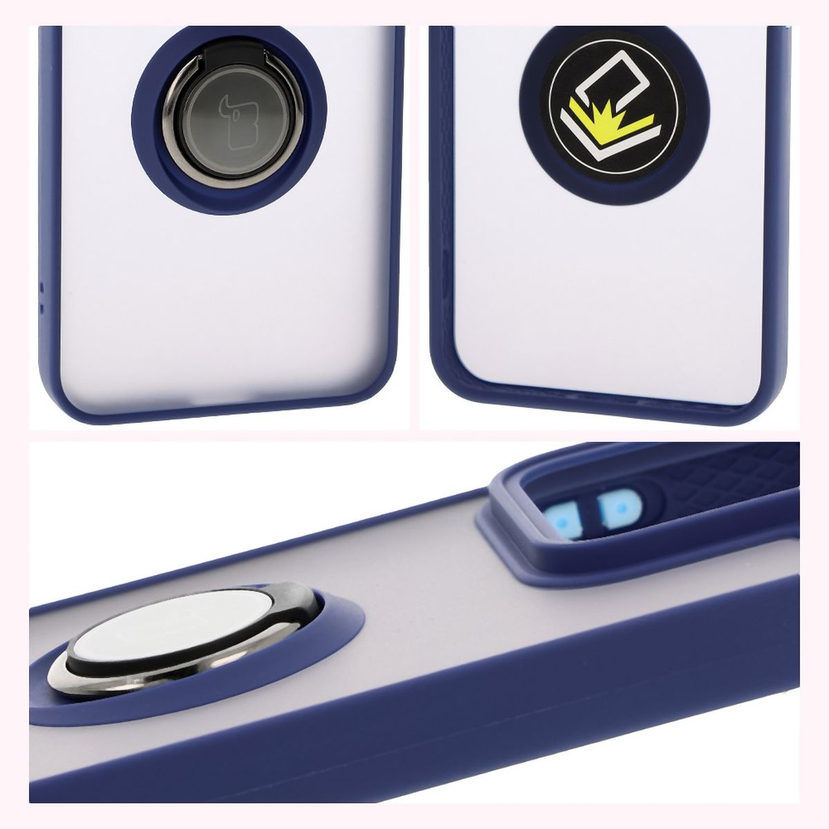 Bizon Case Hybrid Ring Features: non-slip frame and matte design