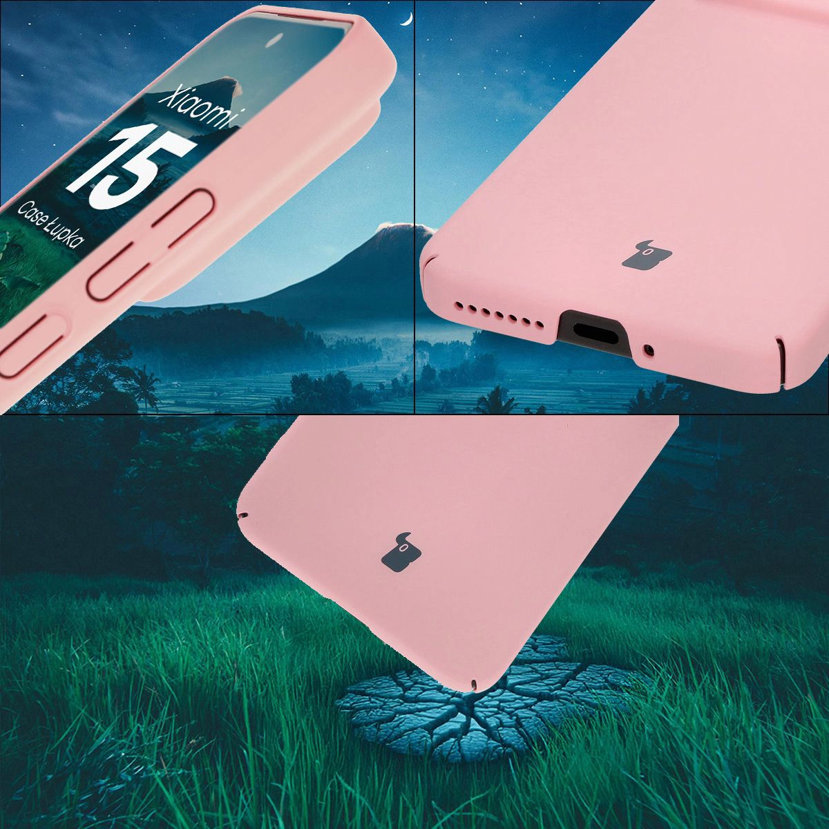 Integrated button covers, cutouts, and hard material of Bizon Case Slate