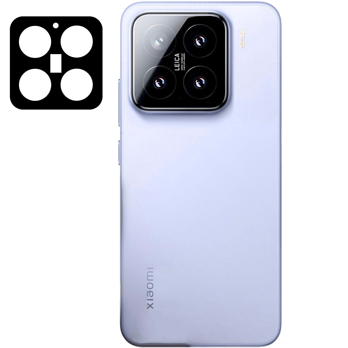 Szkła na obiektyw do Xiaomi 15 zawarte w zestawie