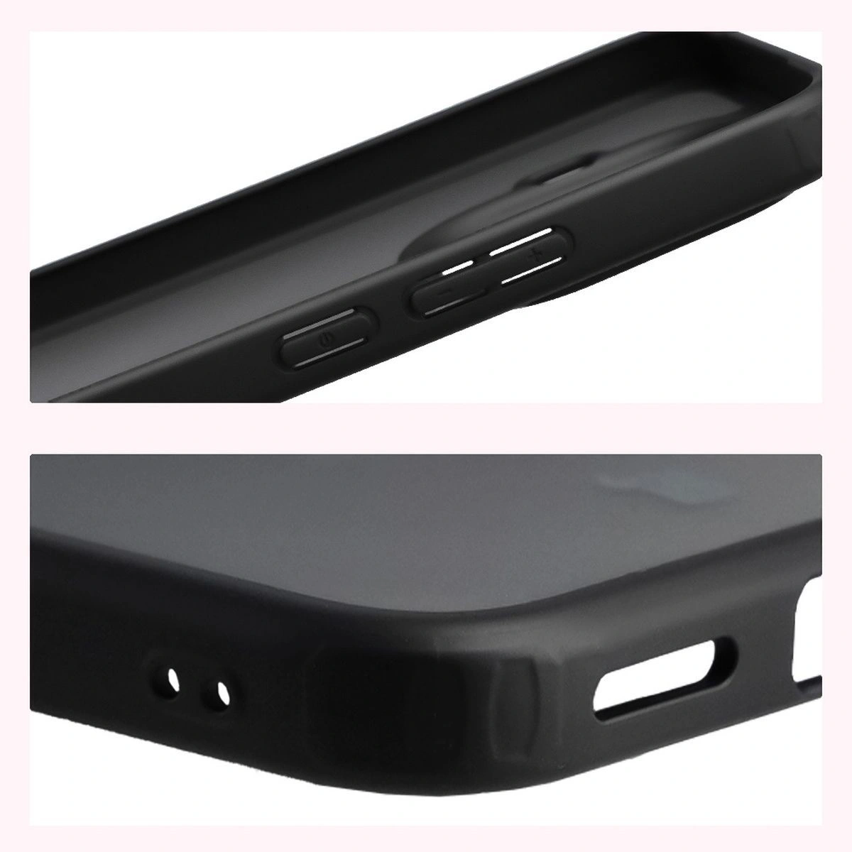 Wzmocnione narożniki i podwyższone ranty ekranu w etui Bizon Case Angelo do Xiaomi 15T Pro