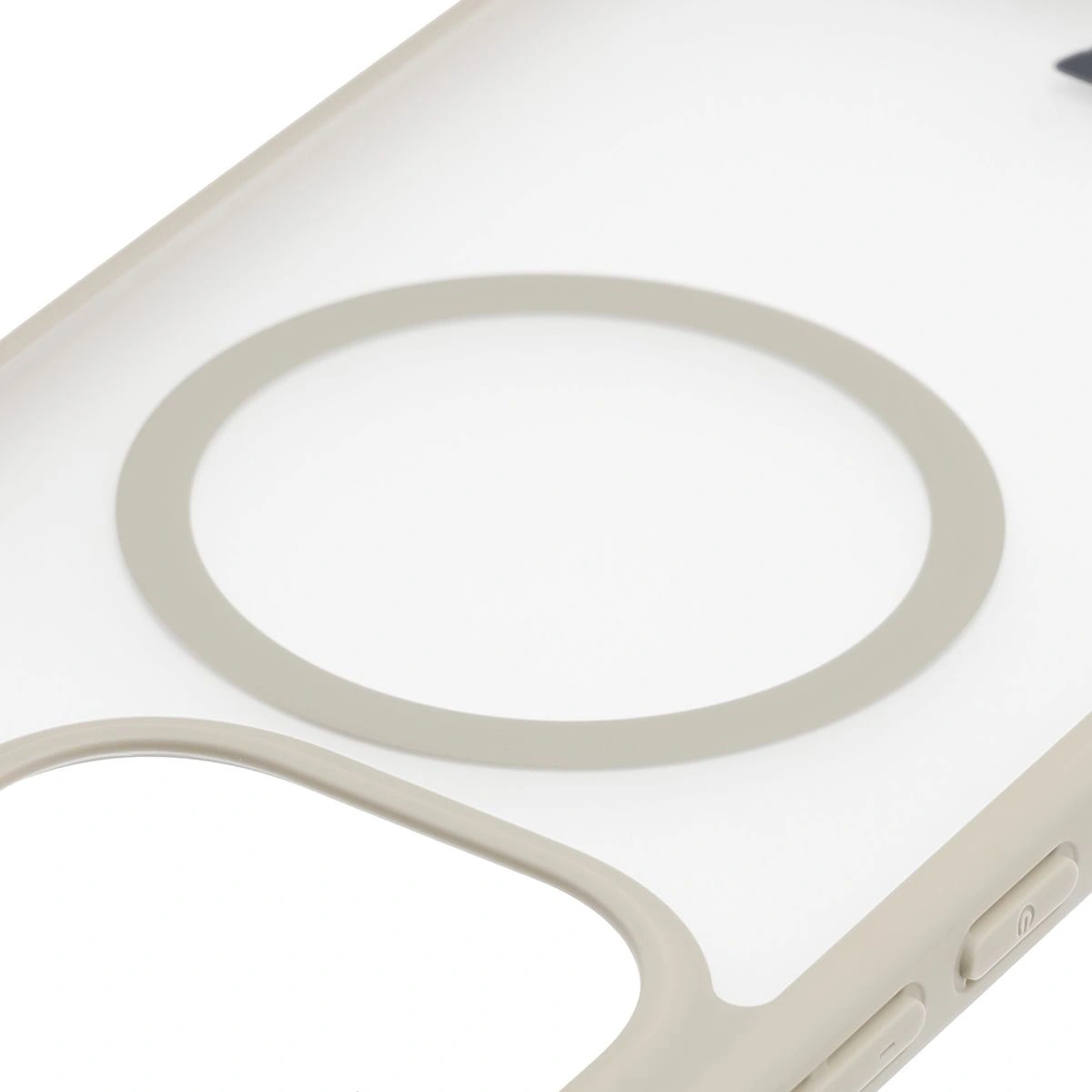 Pierścień magnetyczny w etui Bizon Case MatteO do Xiaomi 15T