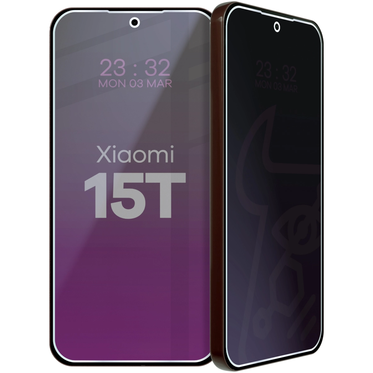 Szkło hybrydowe prywatyzujące Bizon Glass Mule Shadow do Xiaomi 15T