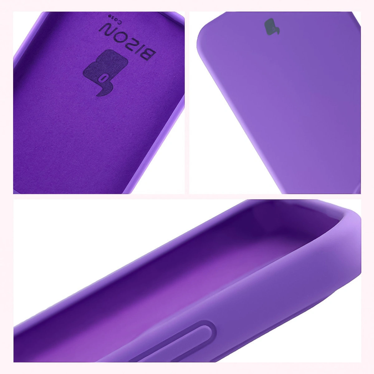 Konstrukcja etui Bizon Soft Case: zintegrowane osłony, podwyższone krawędzie i wyściółka z mikrofibry do Xiaomi 15T