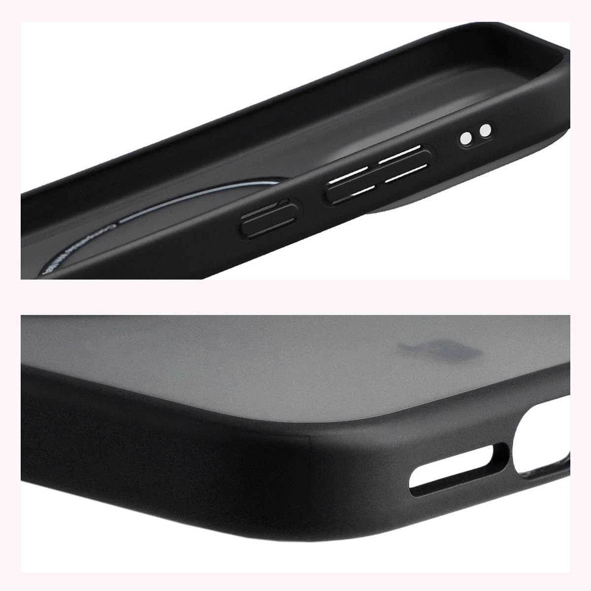 Wzmocnione narożniki i podwyższone ranty ekranu w etui Bizon Case MatteO do Xiaomi 17