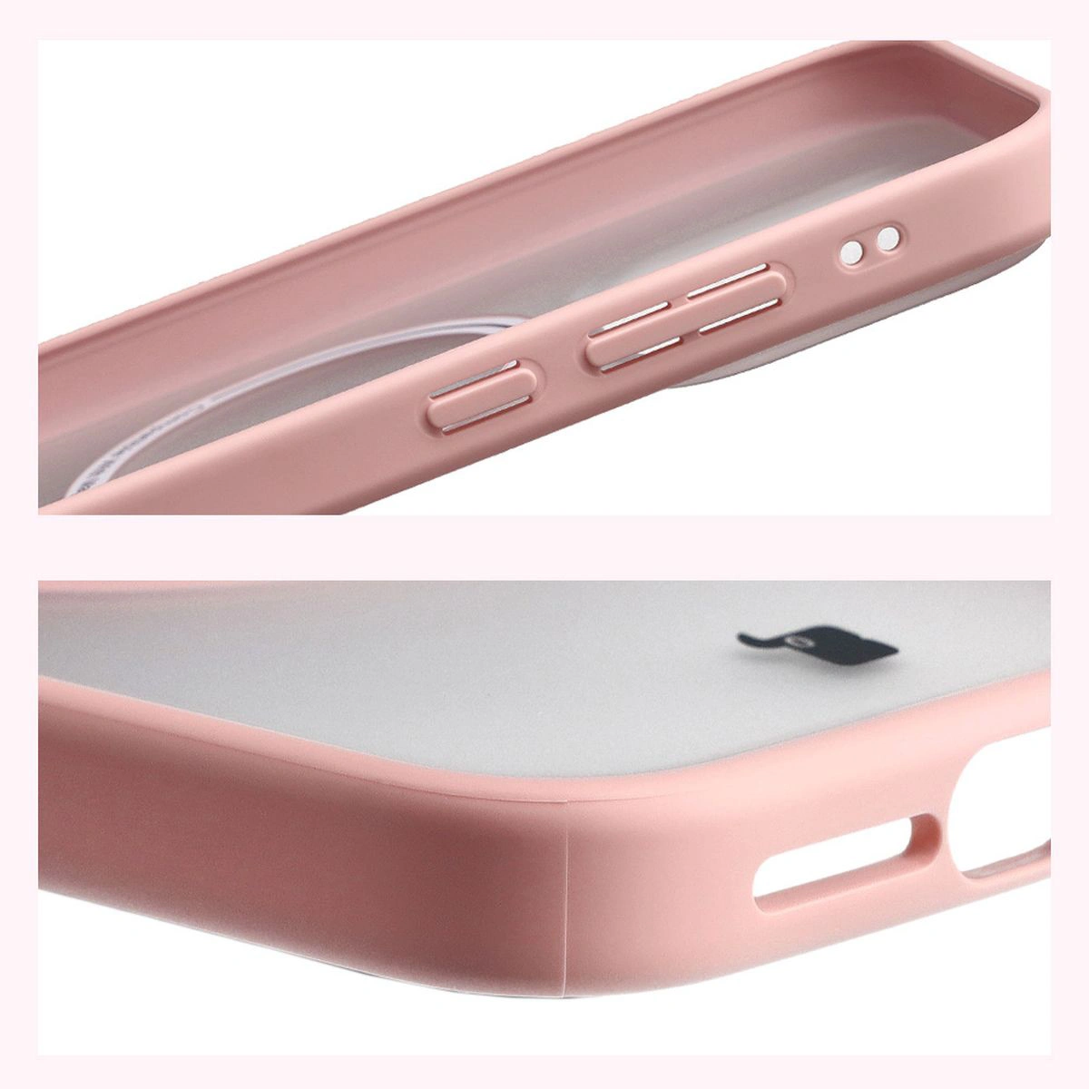 Wzmocnione narożniki i podwyższone ranty ekranu w etui Bizon Case MatteO do Xiaomi 17