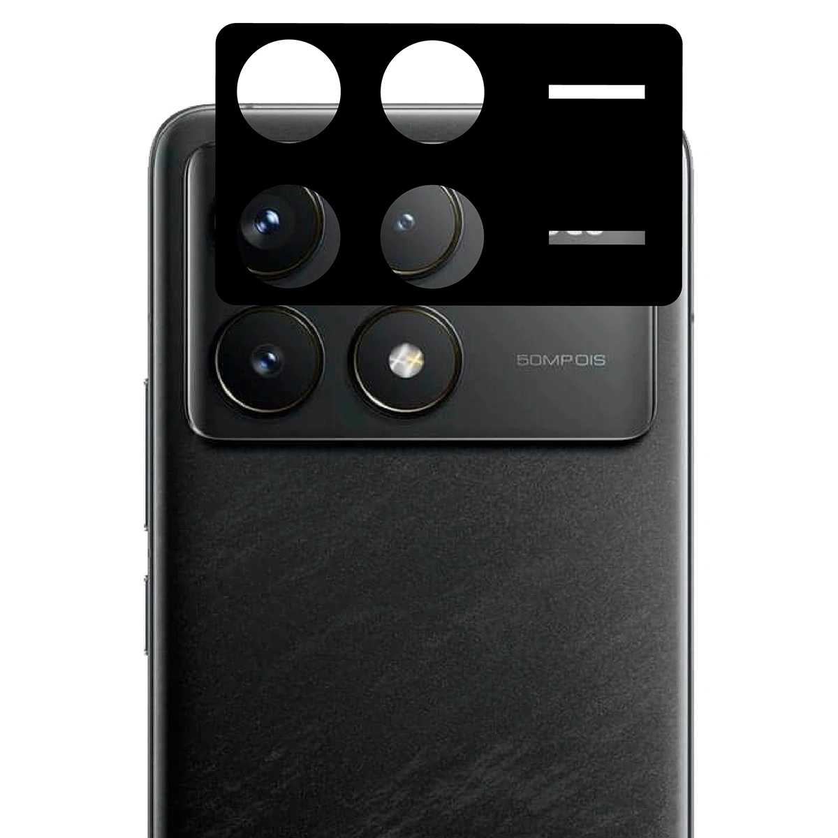 Szkło na aparat telefonu Bizon Glass Lens do Xiaomi POCO F6 Pro