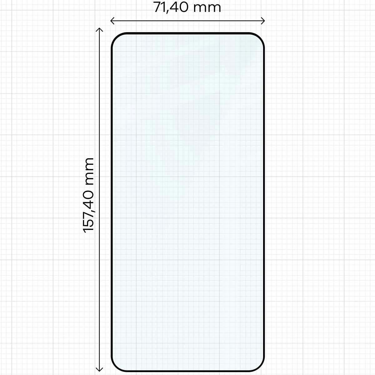 Przejrzystość szkła Bizon Glass Edge do Xiaomi POCO F6 Pro