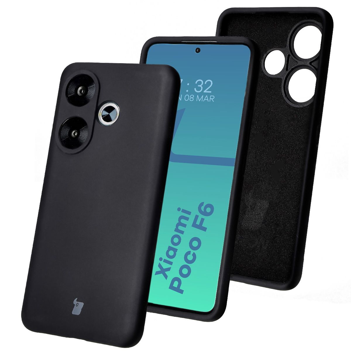 Silikonowe etui Bizon Soft Case do Xiaomi Poco F6