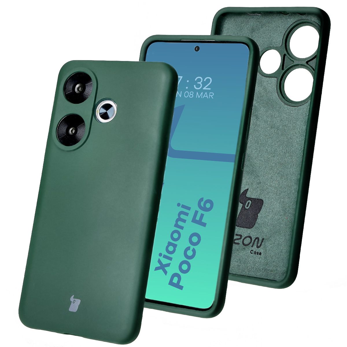 Silikonowe etui Bizon Soft Case do Xiaomi Poco F6