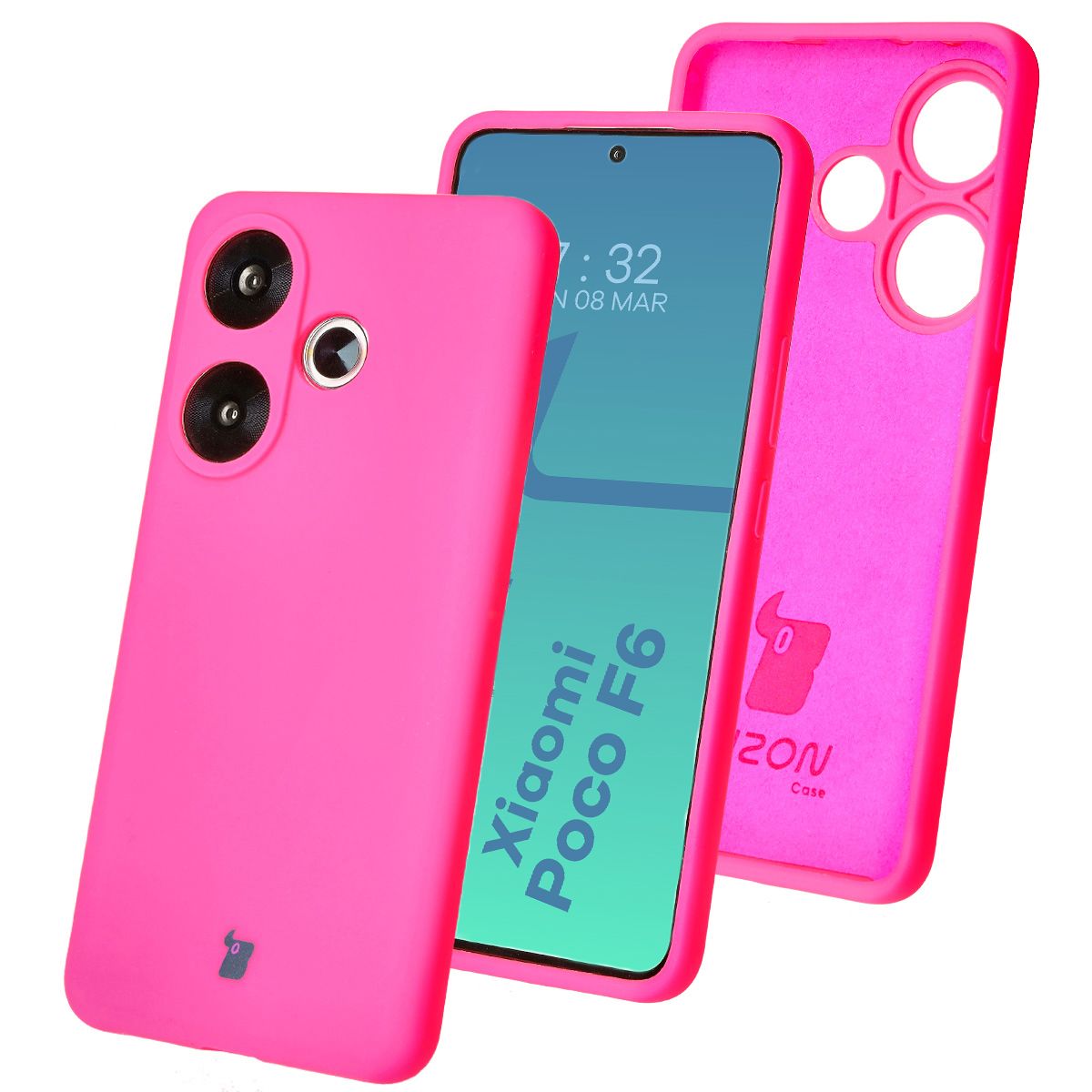 Silikonowe etui Bizon Soft Case do Xiaomi Poco F6