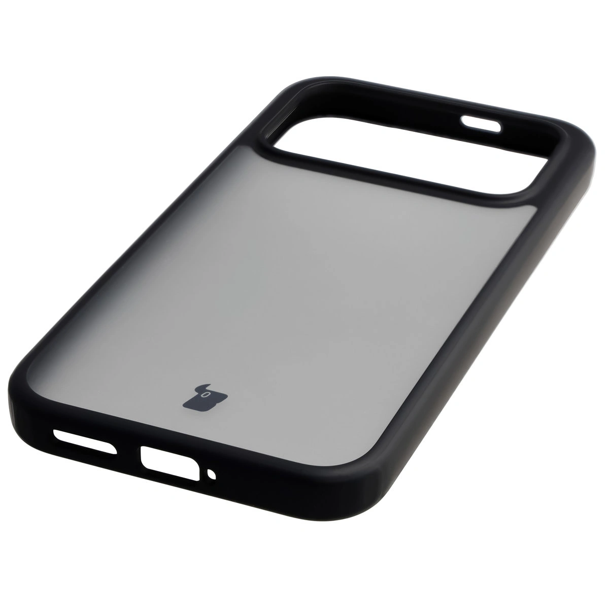 Zintegrowane przyciski, wycięcia i hybrydowy materiał w etui Bizon Case Angelo do Xiaomi POCO F8 Pro