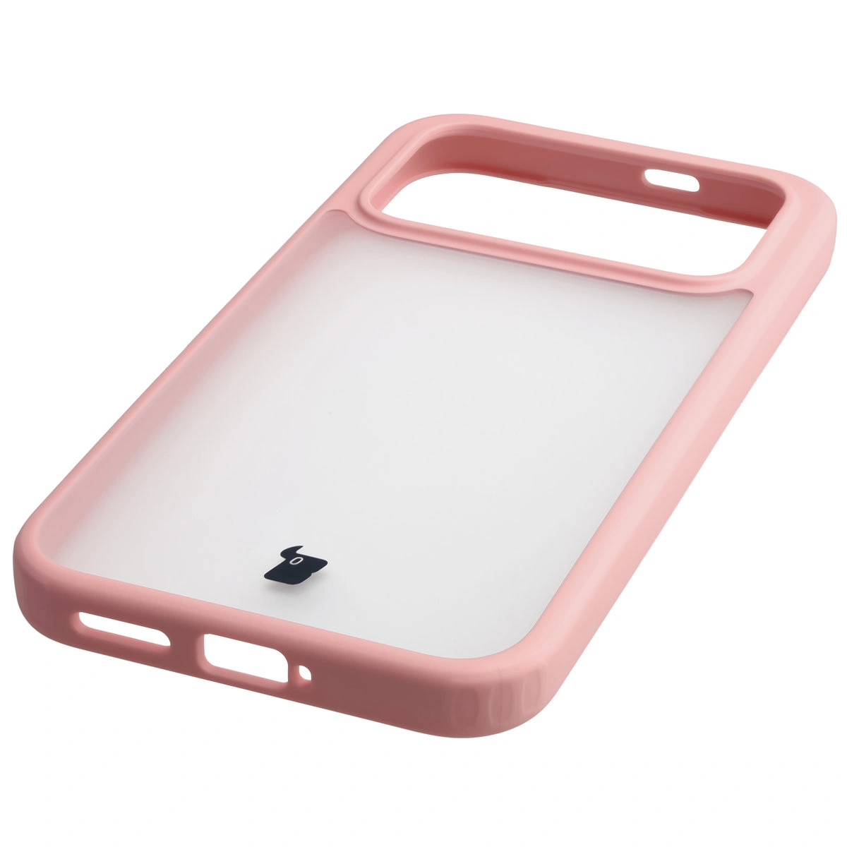 Zintegrowane przyciski, wycięcia i hybrydowy materiał w etui Bizon Case Angelo do Xiaomi POCO F8 Pro