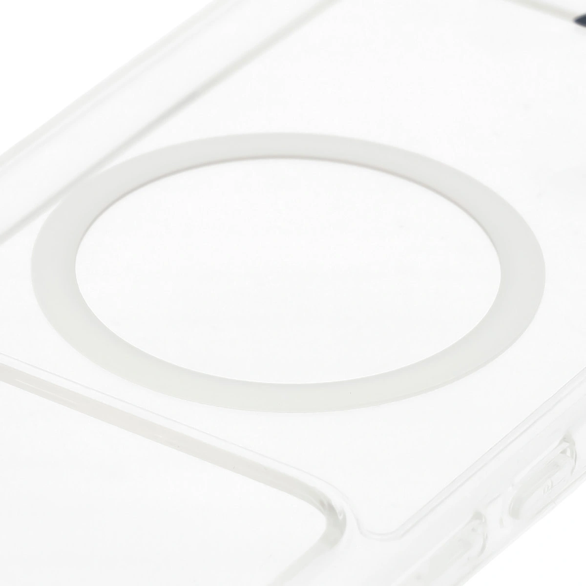 Pierścień magnetyczny w etui Bizon Case CrystalO do Xiaomi POCO F8 Pro