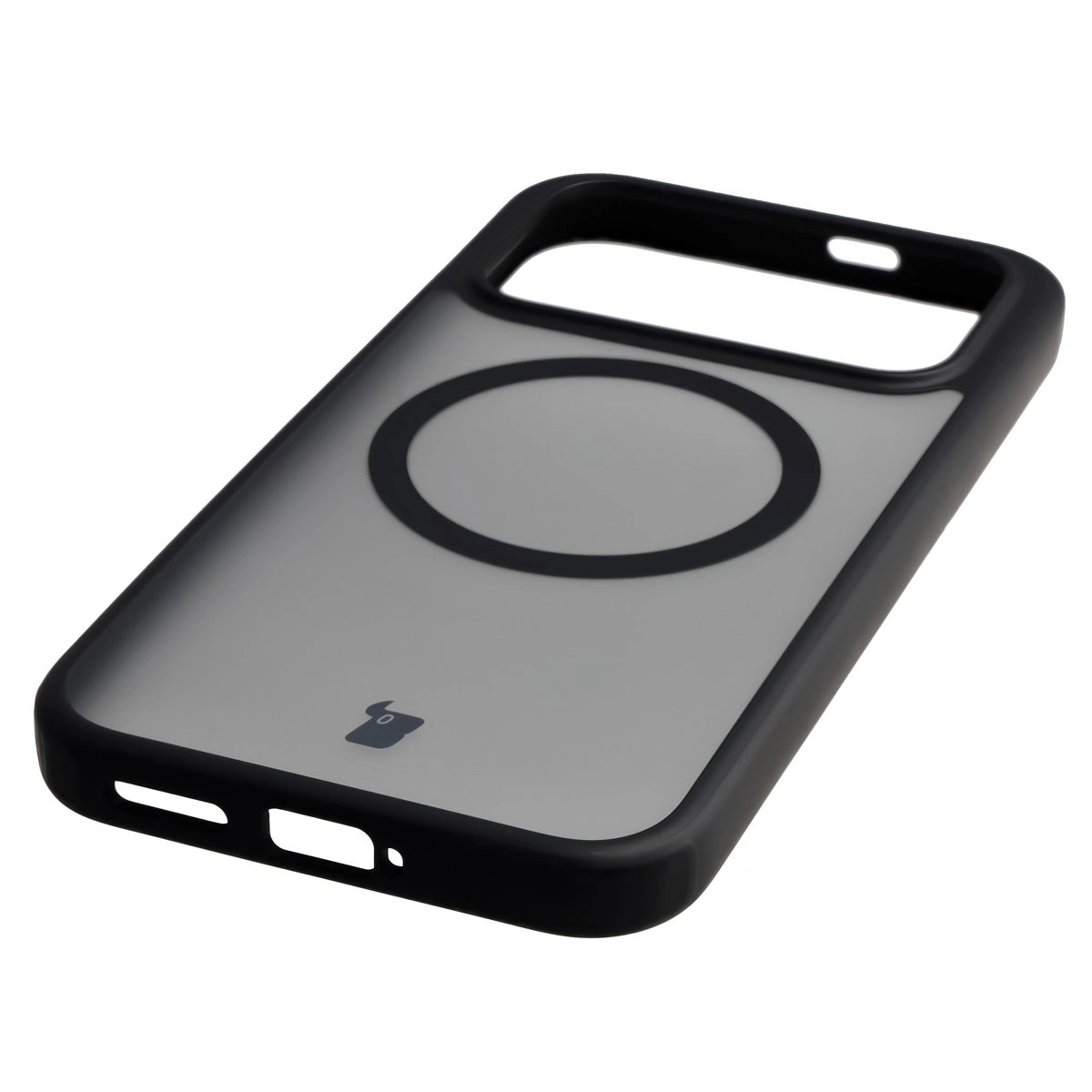 Zintegrowane przyciski, wycięcia i hybrydowy materiał w etui Bizon Case MatteO do Xiaomi POCO F8 Pro