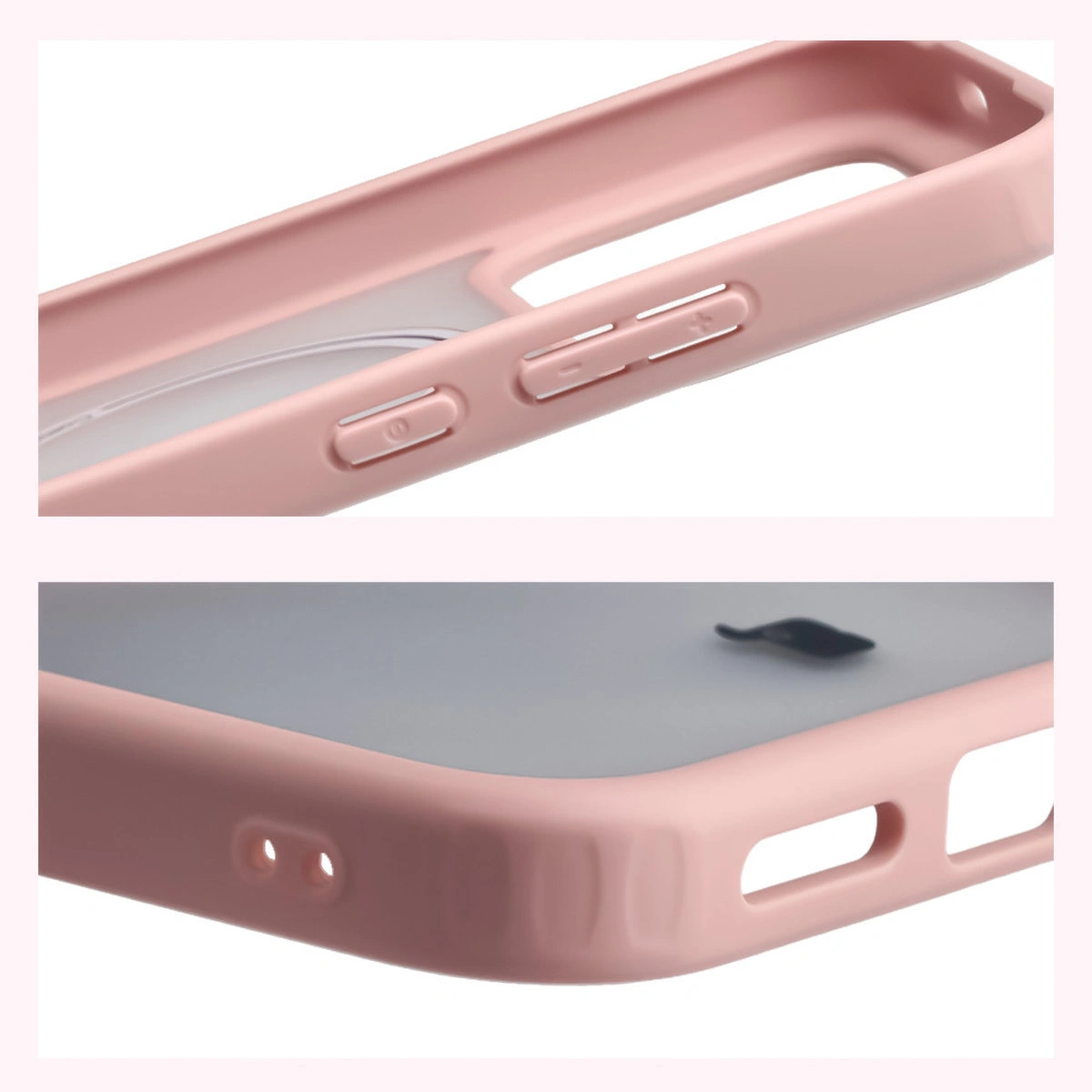 Wzmocnione narożniki i podwyższone ranty ekranu w etui Bizon Case MatteO do Xiaomi POCO F8 Pro