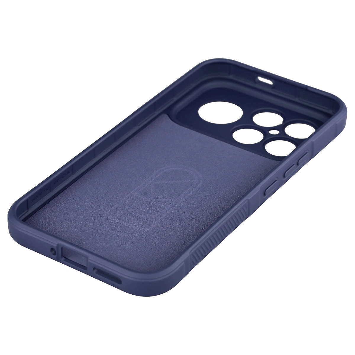 Precyzyjne wycięcia i kompatybilność z ładowaniem indukcyjnym w etui Bizon Case Tur do Xiaomi POCO F8 Ultra