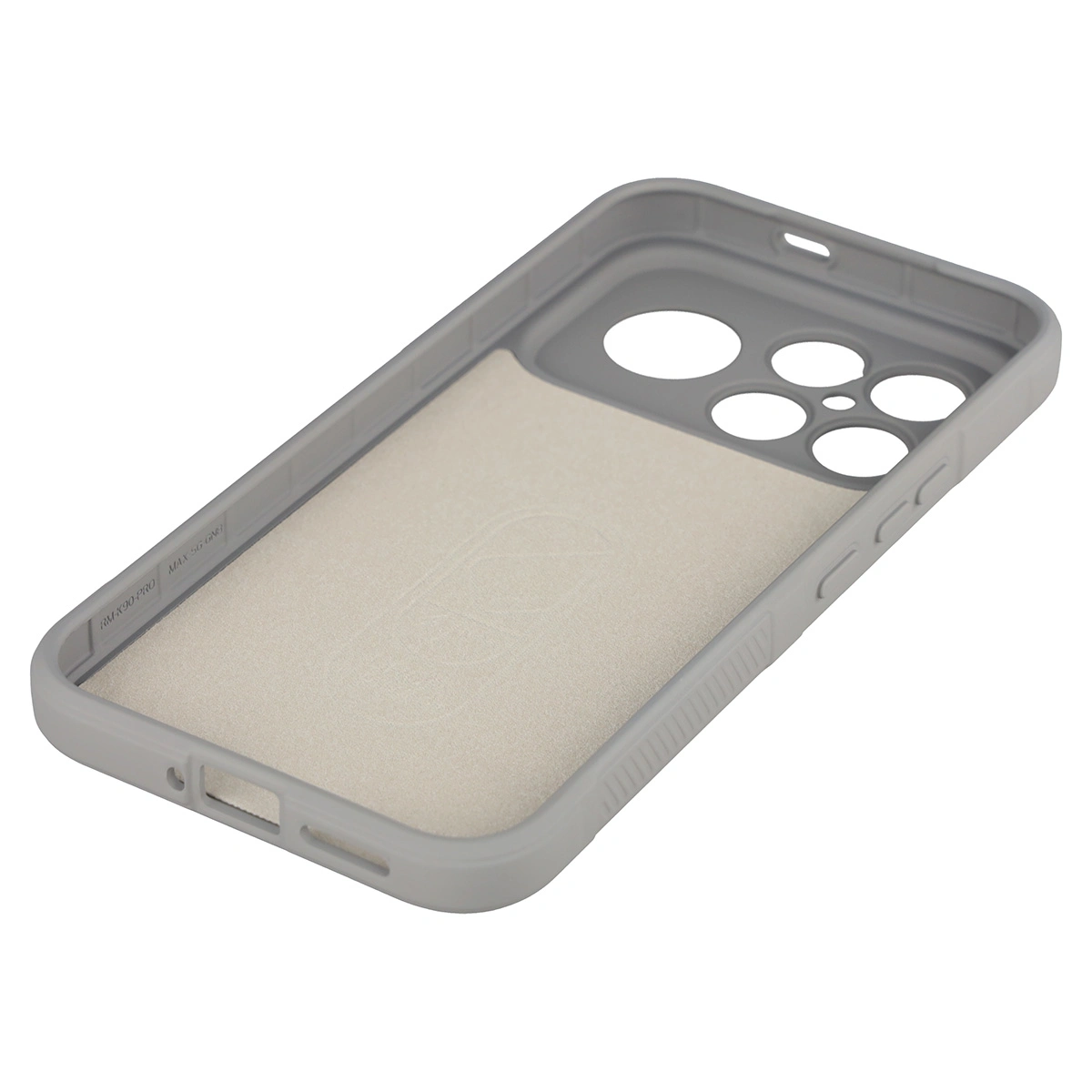 Precyzyjne wycięcia i kompatybilność z ładowaniem indukcyjnym w etui Bizon Case Tur do Xiaomi POCO F8 Ultra