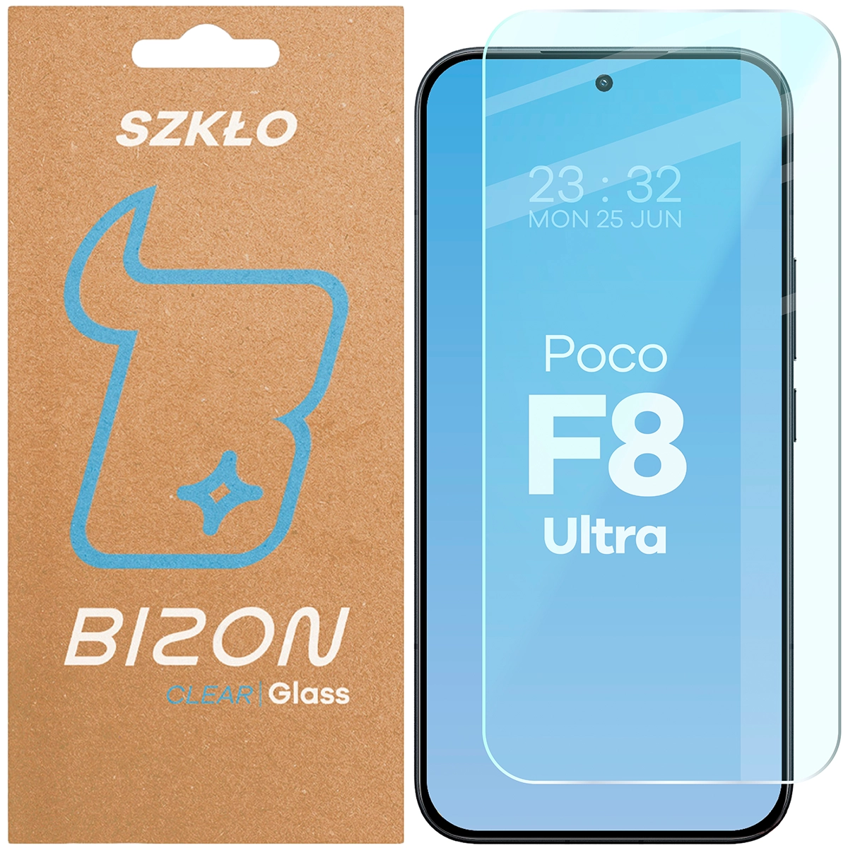 Szkło hartowane Bizon Glass Clear 2 do Xiaomi POCO F8 Ultra