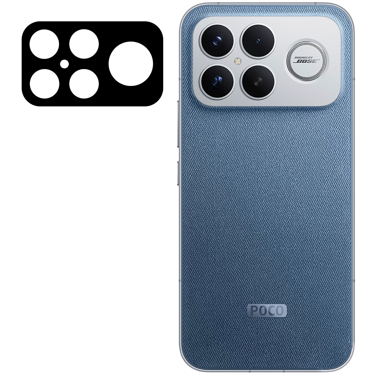 Szkło na aparat Bizon Glass Lens do Xiaomi POCO F8 Ultra