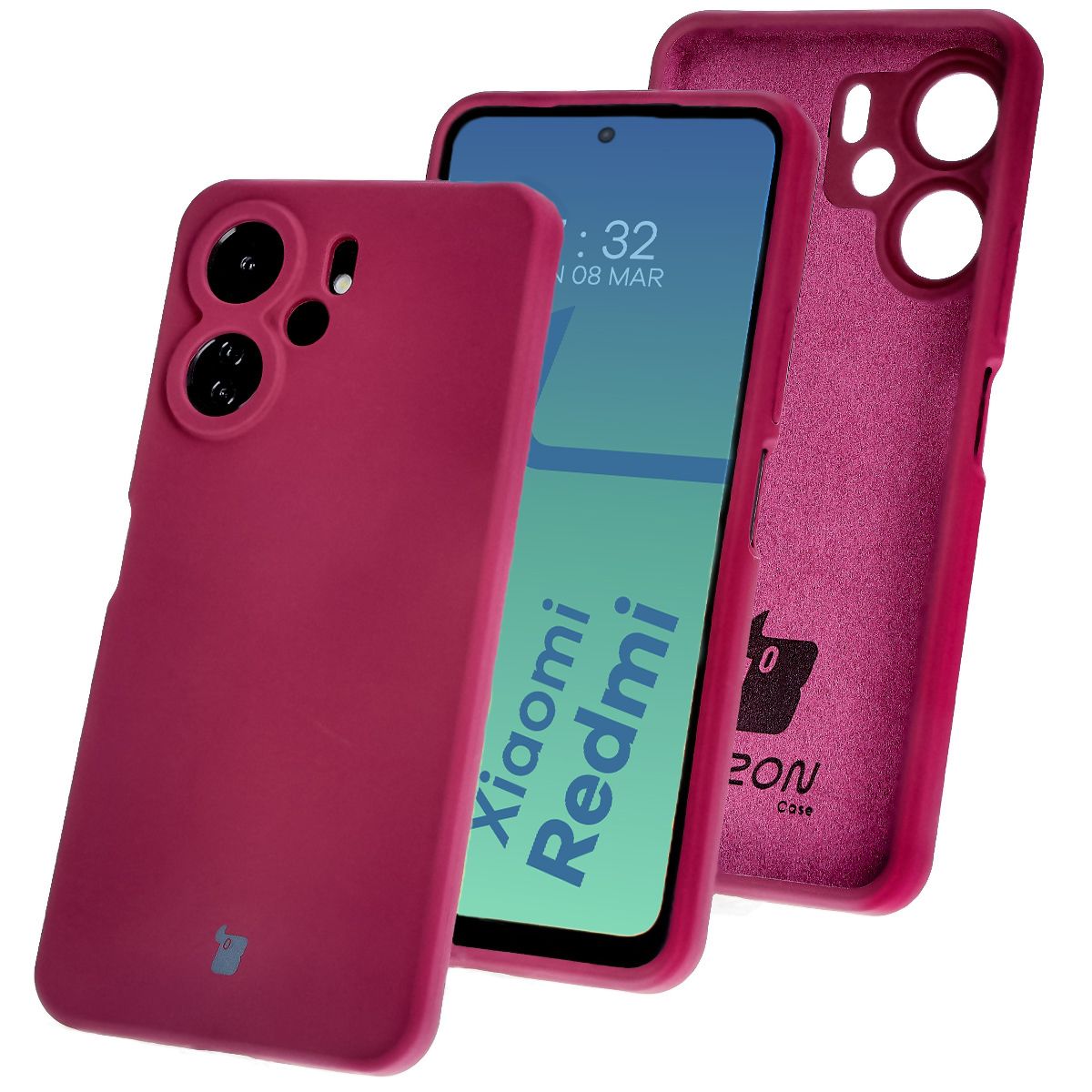 Silikonowe etui Bizon Soft Case do Xiaomi Redmi 13C 4G / Xiaomi Redmi 13C 5G / Xiaomi Poco C65