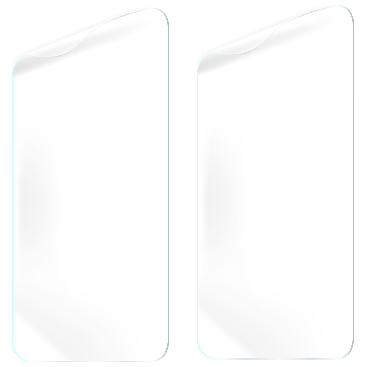 Przezroczystość folii hydrożelowej na ekran Bizon Glass Hydrogel Front