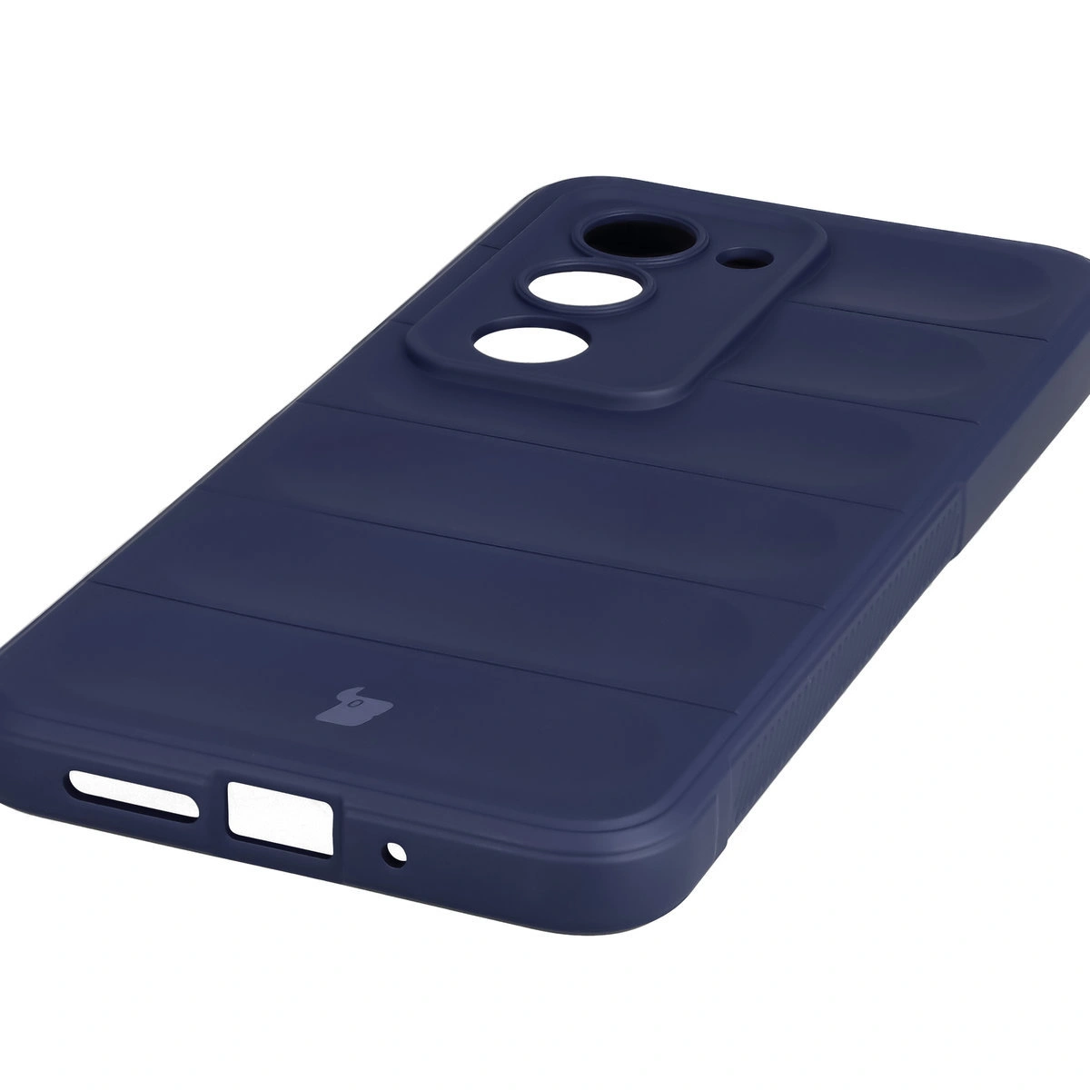 Precyzyjne wycięcia i kompatybilność z ładowaniem indukcyjnym w etui Bizon Case Tur do Xiaomi Redmi 15 4G / 5G