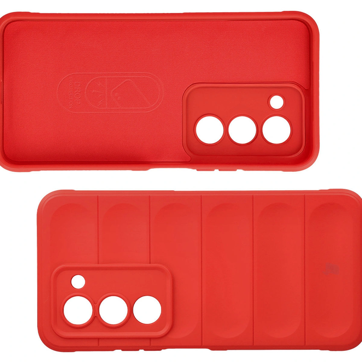 Wyściółka z mikrofibry, wyżłobienia na pleckach i wzmocnione narożniki w etui Bizon Case Tur do Xiaomi Redmi 15 4G / 5G