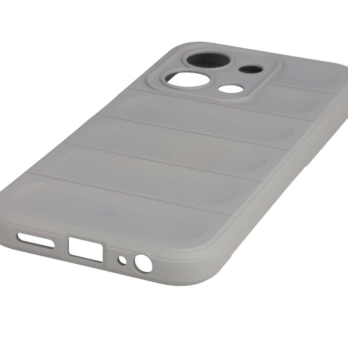 Precyzyjne wycięcia i kompatybilność z ładowaniem indukcyjnym w etui Bizon Case Tur do Xiaomi Redmi 15C 4G / 5G / POCO C85 4G